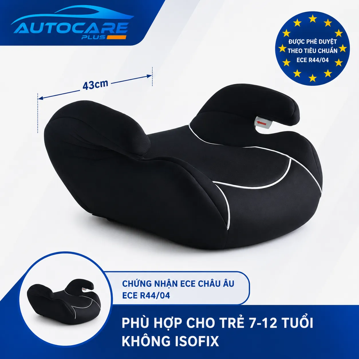 Dem Nang Ghe O To Tre Em 7 12 Tuoi Khong ISOFIX 10