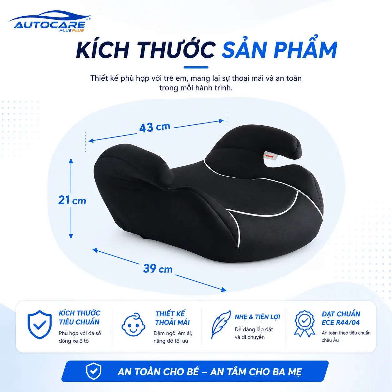 Dem Nang Ghe O To Tre Em 7 12 Tuoi Khong ISOFIX 6