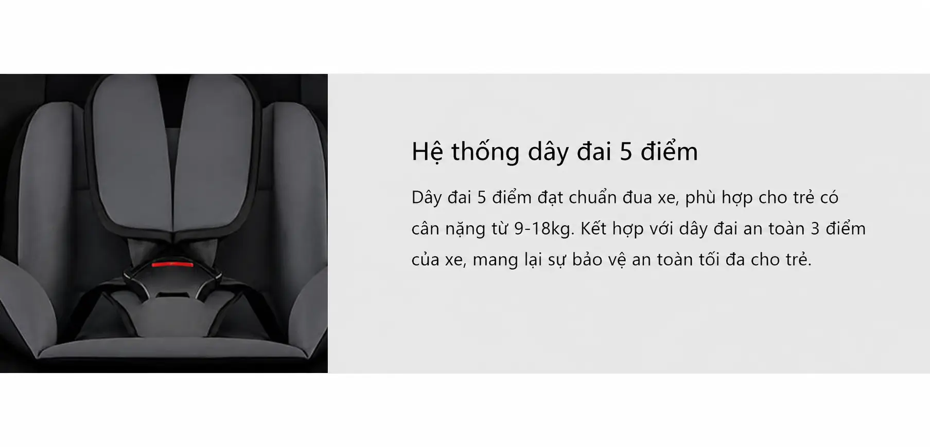 Ghe O To Cho Tre All in one 3 Trong 1 Tu 9 Thang Den 12 Tuoi 9 36kg Chung Nhan An Toan ECE R44045