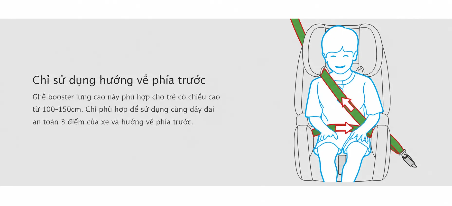 Ghe O To Tre Em 2 Trong 1 3 12 Tuoi – Co ISOFIX ECE R129 3 1
