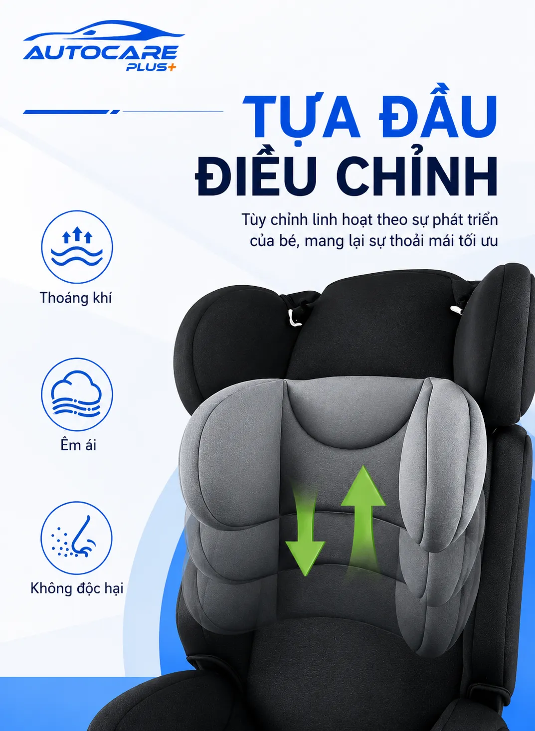 Ghe O To Tre Em 3 Trong 1 1 12 Tuoi Khong ISOFIX 3 1