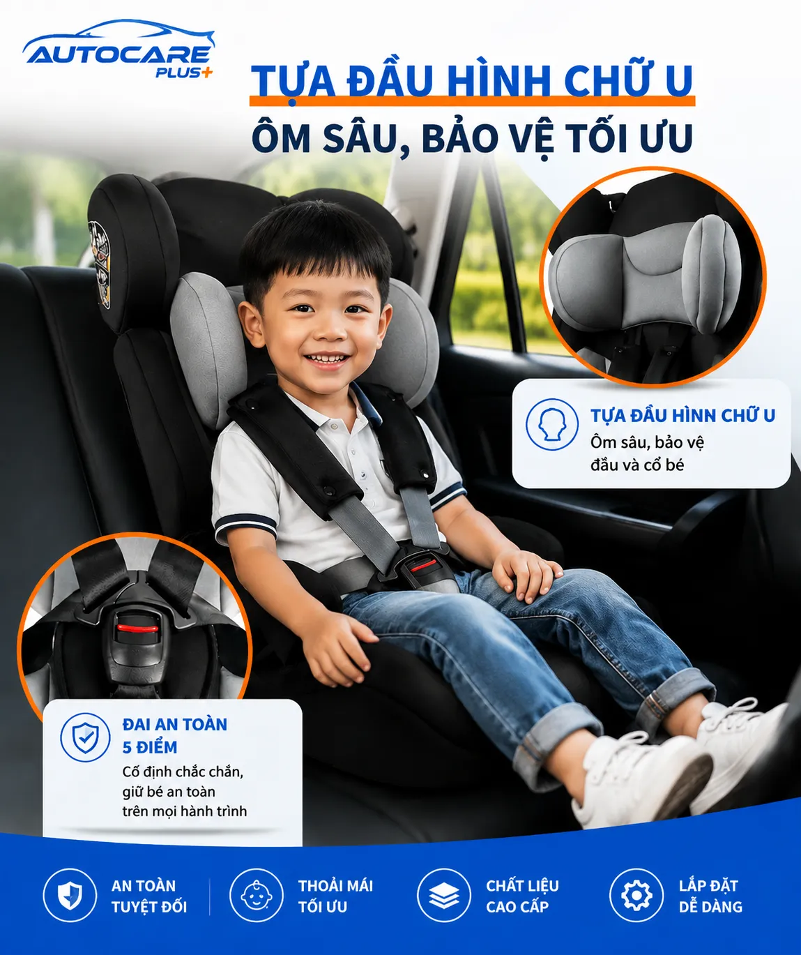 Ghe O To Tre Em 3 Trong 1 1 12 Tuoi Khong ISOFIX 6 1