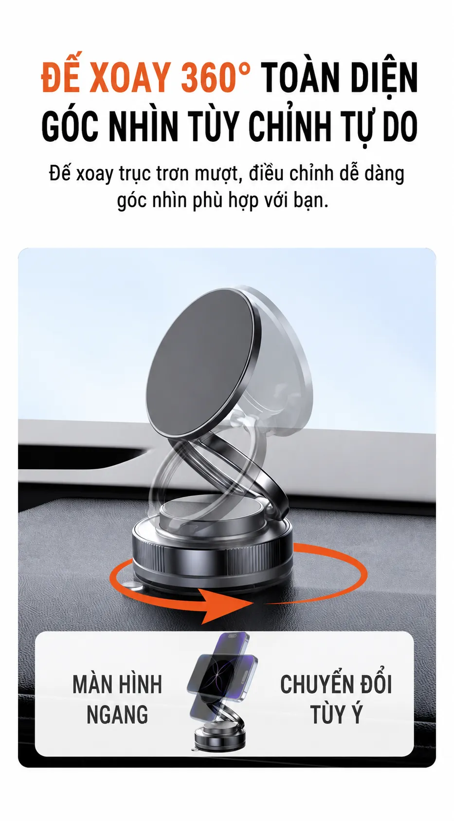 Gia Do Dien Thoai O To Tu Tinh Hut Chan Khong6