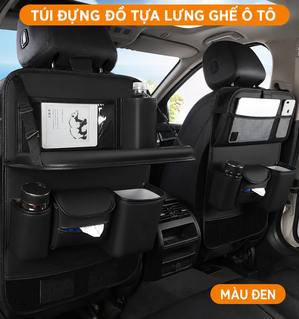 Tui Treo Ghe Sau Xe O To Bang Da Cao Cap 2